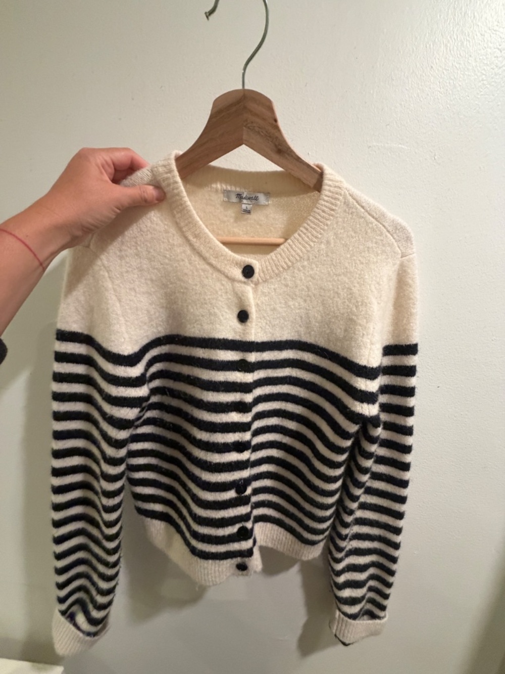 Madewell CloudSoft Shrunken Cardigan